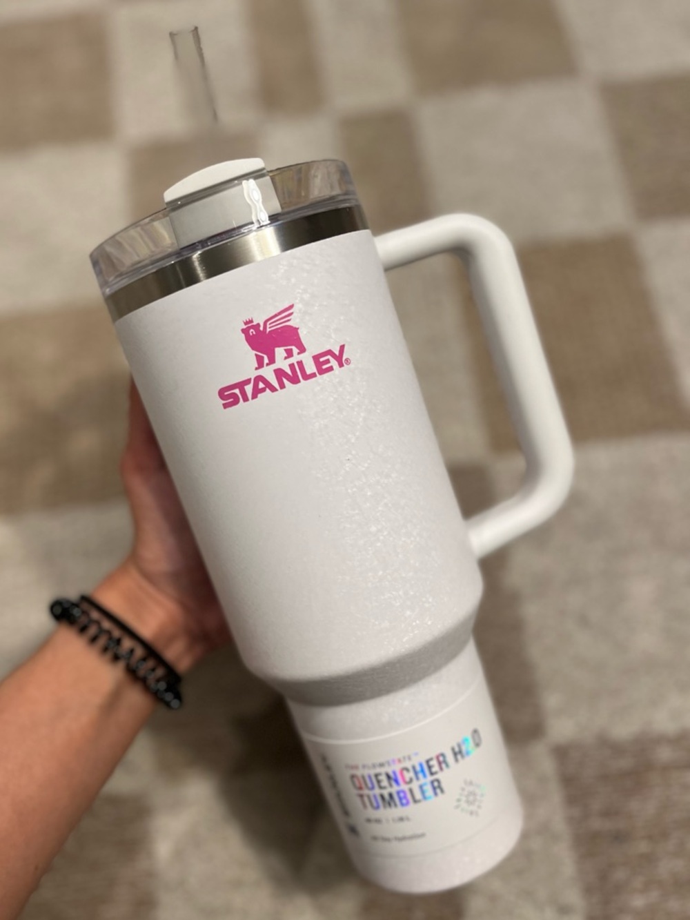Stanley 40 oz Quencher H2.0 FlowState Tumbler - Crystal Crush